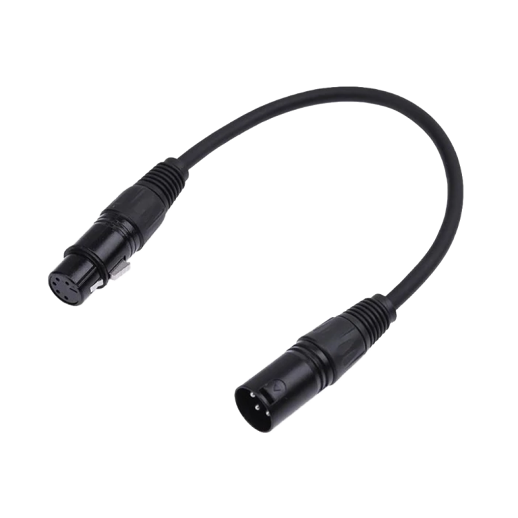 ASCEND 3 Pin Male to 5 Pin Female DMX Converter 1 1