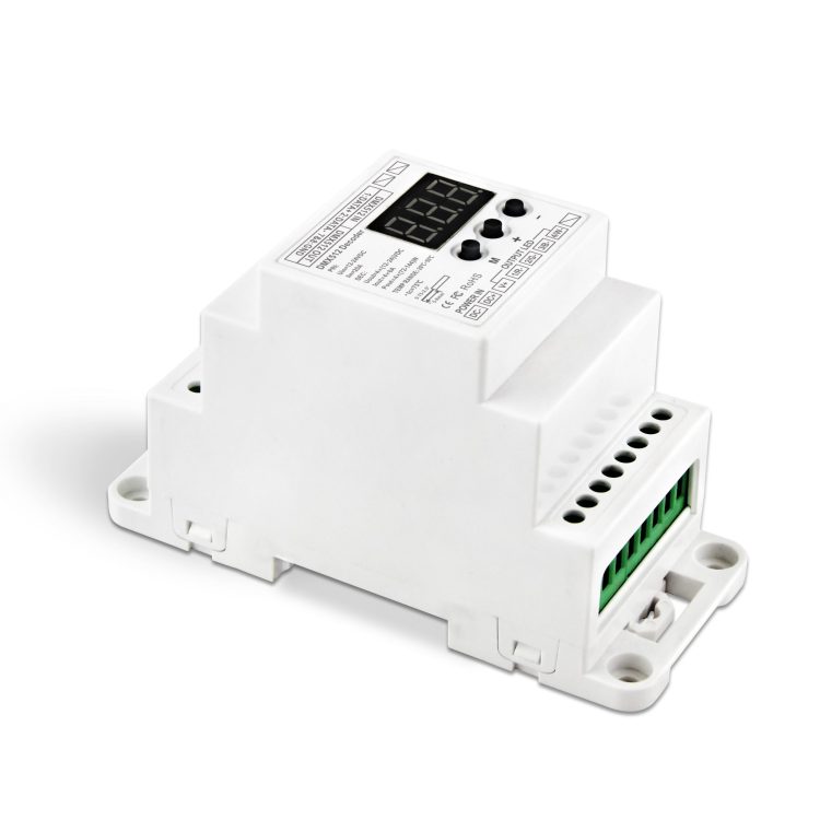 Uniqueen WU 834 DIN RJ45 DIN Rail 4CH DMX Constant Voltage Decoder 1 scaled 2