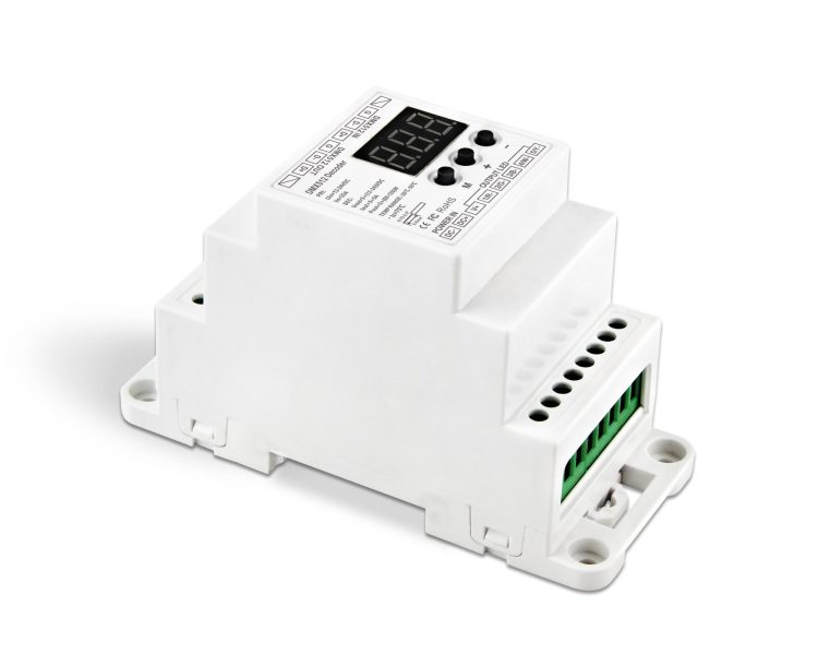 Uniqueen WU 835 DIN DIN Rail 5CH DMX Constant Voltage Decoder 1 scaled 2