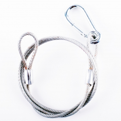 Rhino 4MM Stage Lighting Safety Cable Wire, 30Kg Load