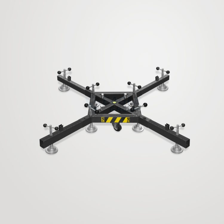 eagle truss steel base with castors 1