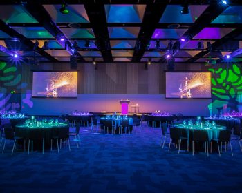 function space lighting audio design