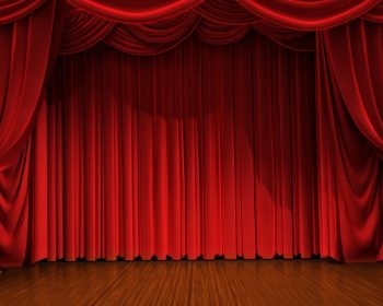 velvet stage curtains