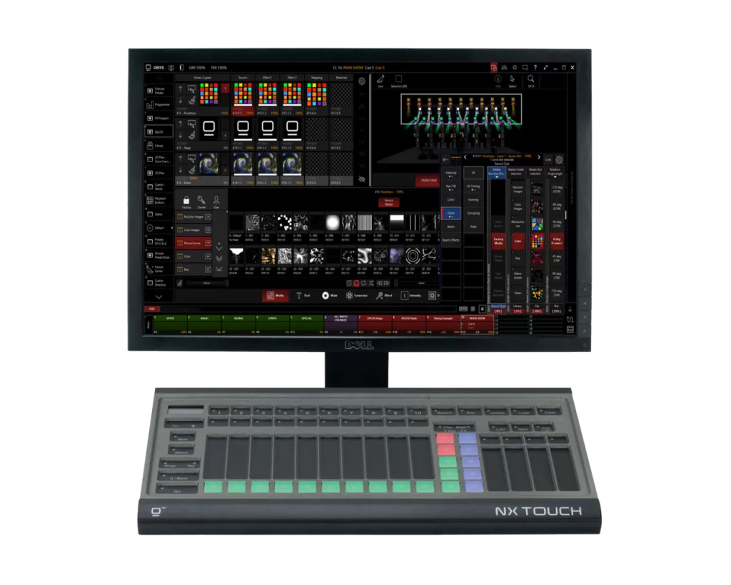 Obsidian NX Touch with monitor